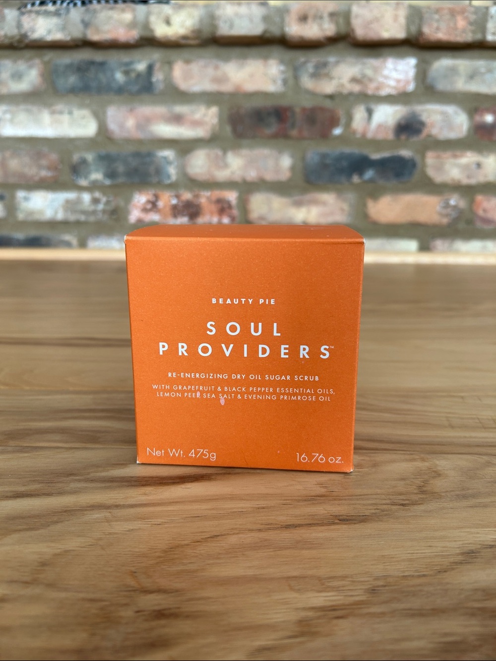 Beauty Pie Soul Providers Re-Energizing Dry Oil Sugar Scrub